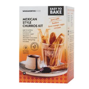 Easy To Bake Mexican Style Churros Kit 240 g