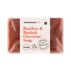 Rooibos and Baobab Glycerine Soap 100 g