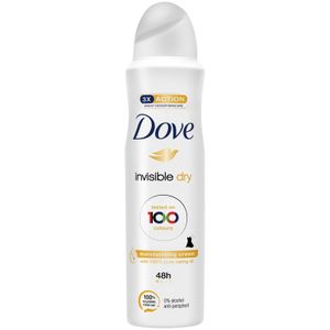 Dove Invisible Dry Anti White Marks Body Spray 150 ml