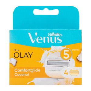 Gillette Venus Comfortglide with Olay Coconut Razor Blade Cartridges 4 pk