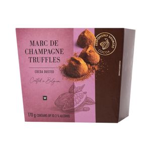 Marc De Champagne Cocoa Dusted Truffles 170 g