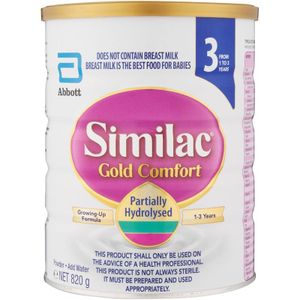 Similac Gold Comfort Stage 3 Growing Up Formula 1 - 3 years 820 g