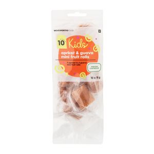 Kids? Apricot and Guava Mini Fruit Rolls 10 x 18 g