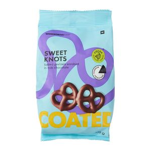 Sweet Knots Salted Pretzels Enrobed in Milk Chocolate 100 g