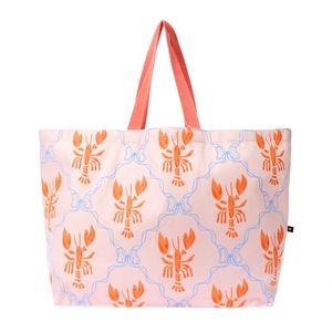 Lobster Design Canvas Shopper
