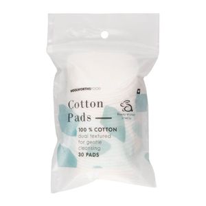 Cotton Facial Cleansing Pads 30 pk