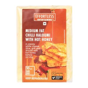 Effortless Entertaining? Medium Fat Chilli Haloumi with Hot Honey Avg 320 g