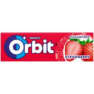 Wrigley's Orbit Strawberry Chewing Gum 10 Pcs
