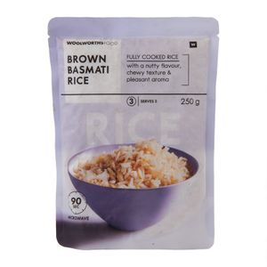 Fully Cooked Brown Basmati Rice 250 g