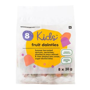 Kids? Fruit Dainties Snack Packs 8 x 30 g