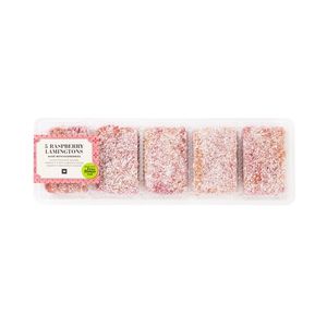 Raspberry Lamingtons 5 pk