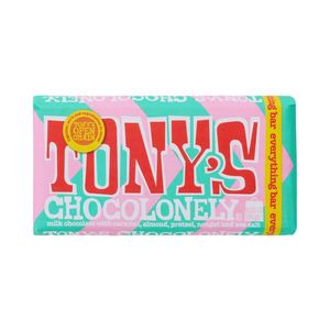 Tony?s Chocolonely Everything Milk Chocolate Bar 180 g