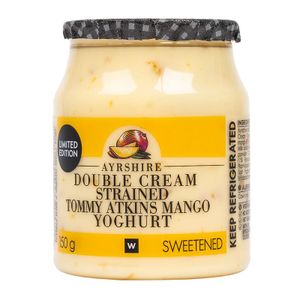 Double Cream Ayrshire Strained Tommy Atkins Mango Yoghurt 150 g