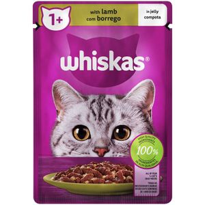 Whiskas with Lamb in Jelly Cat Food in Pouch 85 g