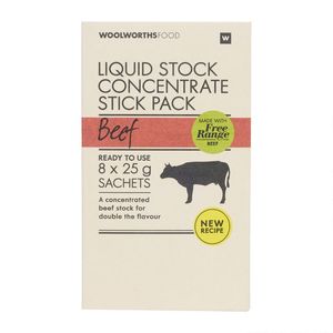 Beef Liquid Stock Concentrate 8 x 25 g