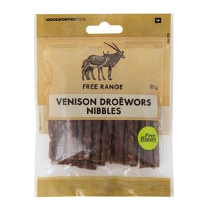 Free Range Venison Droewors Nibbles 35 g