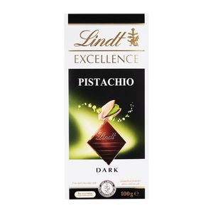 Lindt Excellence Pistachio and Sea Salt Dark Chocolate Slab 100 g