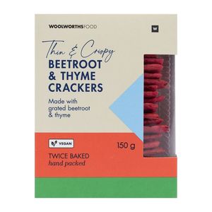 Beetroot And Thyme Crackers 150 g