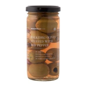 Halkidiki Olives Stuffed with Red Pepper in Brine 230 g