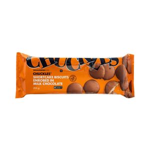 CHUCKLES? Shortcake Biscuits Enrobed in Milk Chocolate 200 g
