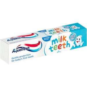 Kids Aquafresh Milk Teeth Toothpaste Ages 0 - 2 Years 50 ml