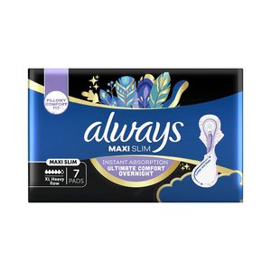 Always Night Maxi Slim Pads 7 pk