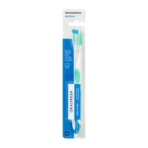 OralFresh Dual Action Medium Toothbrush