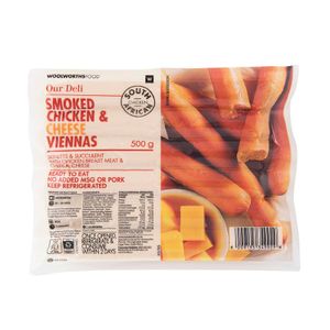 Smoked Chicken & Cheese Viennas 500 g