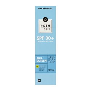 Posh Pet SPF 30+ Sunscreen 100 ml