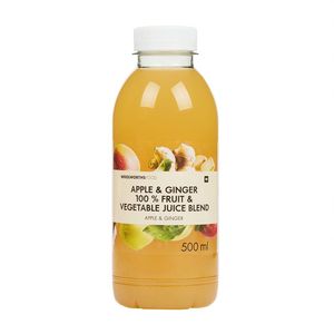 100 % Apple & Ginger Fruit & Vegetable Juice Blend 500 ml