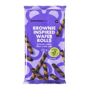 Brownie Wafer Rolls 150 g