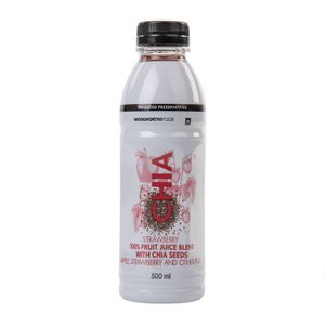 100 % Strawberry Fruit Juice Blend With Chia Seeds 500 ml