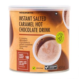 Instant Salted Caramel Hot Chocolate Powder 450 g
