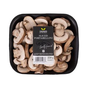 Sliced Portabellini Mushrooms 250 g