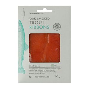 Oak Smoked Trout Ribbons 100 g