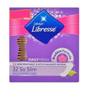 Lifestyle Libresse Daily Fresh So Slim Pantyliners 32 pk