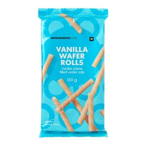 Vanilla Wafer Rolls 150 g