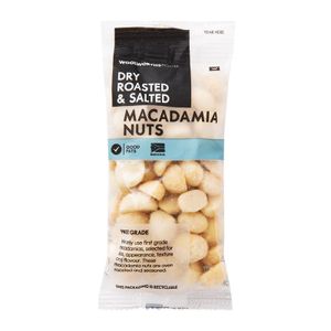 Dry Roasted and Salted Macadamia Nuts 100 g