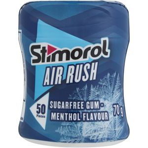 Stimorol Air Rush Menthol Flavoured Sugar Free Gum 70 g
