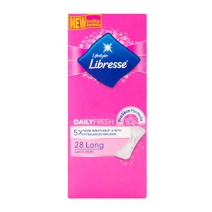 Lifestyle Libresse Daily Fresh Long Pantyliners 28 pk