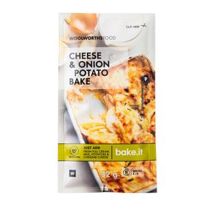 Cheese and Onion Flavoured Potato Bake 32 g
