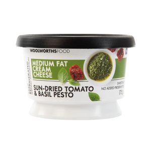 Sun-dried Tomato & Basil Medium Fat Cream Cheese 175 g