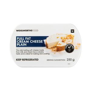Plain Full Fat Cream Cheese 250 g