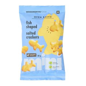 Salted Fish Shaped Crackers 30 g