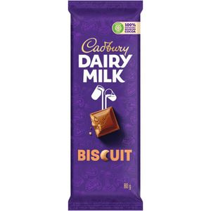 Cadbury Dairy Milk Biscuit Chocolate 80 g