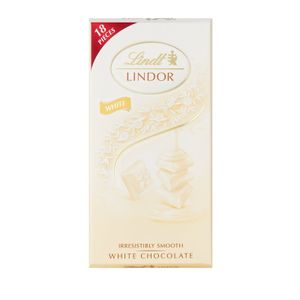 Lindt Lindor White Chocolate Slab 100 g