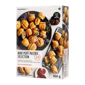 Frozen Mini Puff Pastry Selection 24 pk