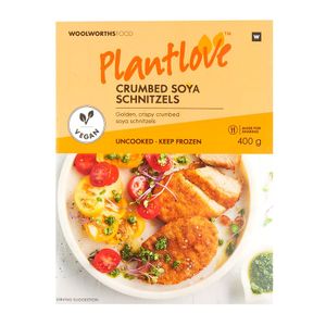 Frozen PlantLove? Crumbed Soya Schnitzels 400 g