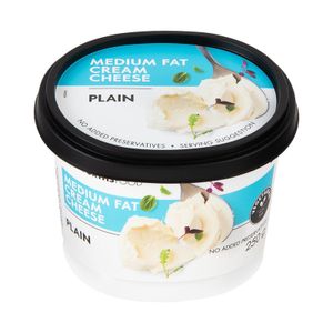 Plain Medium Fat Cream Cheese 250 g