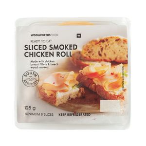 Sliced Smoked Chicken Roll 125 g